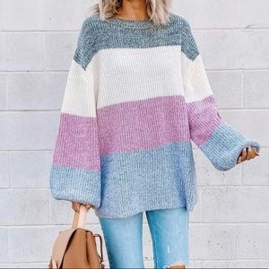 Pink Lily oversized sweater